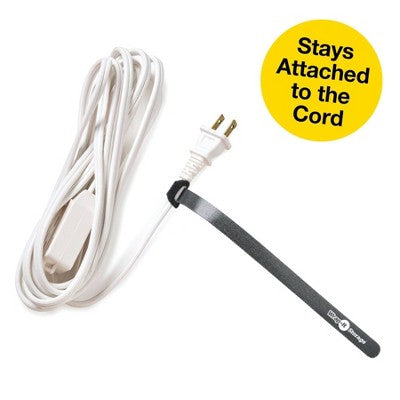 Wrap-It Cable Ties 24pk 6" and 9" White