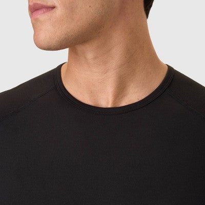 Hanes Men's Thermal Long Sleeve Performance Shirt - Black XL