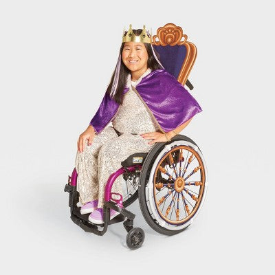 Kids' Adaptive Royal Throne Halloween Costume Kit One Size - Hyde & EEK! Boutique: Wheelchair Friendly
