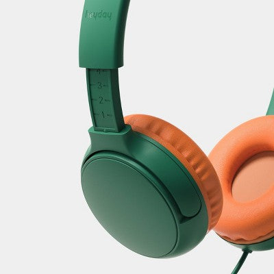 Wired Kids' Headphones Green - heyday
