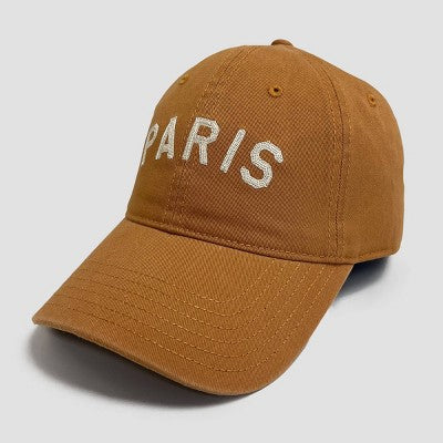 Men's Paris Baseball Hat - Tan
