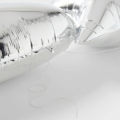 Silver Shooting Star Foil Balloon - Spritz