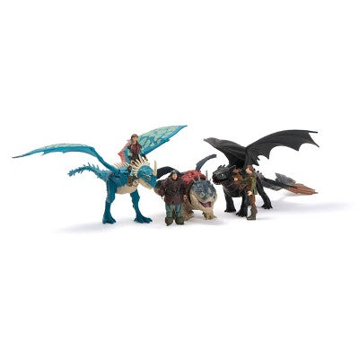 How to Train Your Dragon Fishlegs & Meatlug Figures