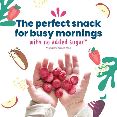 Amara Organic Breakfast Oat Melts Strawberry Baby Snack - 7g