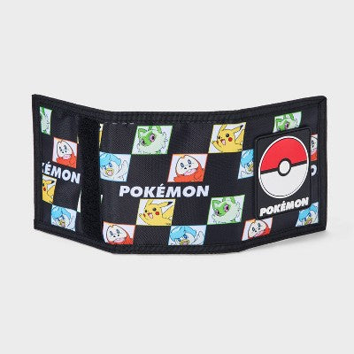 Boys' Pokemon Wallet - Black