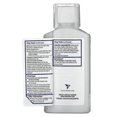 Mucinex Sinus-Max, Severe Congestion & Pain, For Ages 12+, 6 fl oz (180 ml)