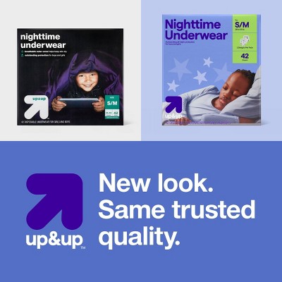 Disposable Nighttime Underwear - Size S/M - 42ct - up&up