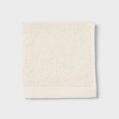 6pc Everyday Bow Dorm Towel Set Ivory - Room Essentials