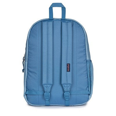 JanSport Cross Town Plus Remix 17" Backpack - Light Blue: High School Abstract Bookbag