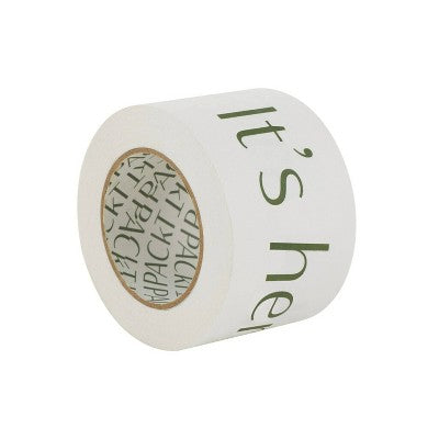 Scotch Packt Packing Tape White 65.6': Shipping Tape, 1.92" Width, 20' Length, Paper Material, Single Roll