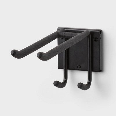Multi-Purpose Double Garage Tool Hook - Brightroom: Steel Utility Rack for Garage Organization & Storage