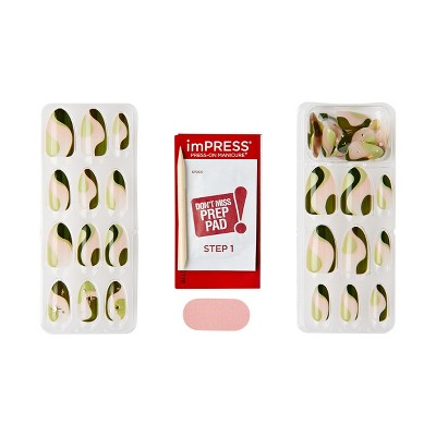KISS Products imPRESS Fake Nails - Cardigan Weather - 33ct