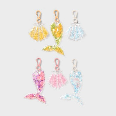6ct Mermaid Keychains Party Favor - Spritz