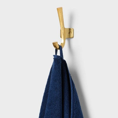 Americana Striped Bath Towel Blue - Threshold