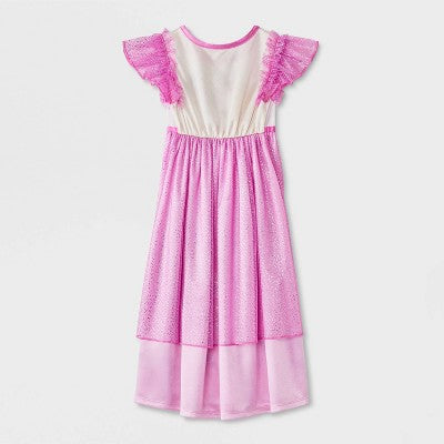 Toddler Girls' Disney Princess Fantasy Nightgown - Pink 2T