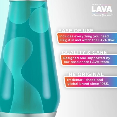 LAVA 16.3" Sea Foam Novelty Table Lamp