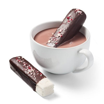 Christmas Dark Chocolaty Peppermint Marshmallow Dunkers - 4.8oz/4ct - Favorite Day