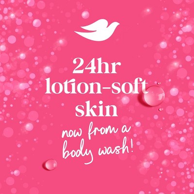 Dove Beauty Body Wash - Watermelon + Guava - Limited Edition 24HR Lotion-Soft Skin - 20 fl oz