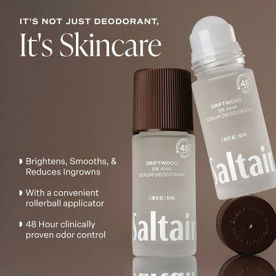 Saltair Serum Deodorant - Golden Hour - 1.7 fl oz: Roll On, Under Arm Use