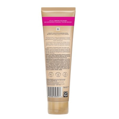 Jergens Natural Glow Skin Firming Daily Moisturizer + Self Tanner Tanning Lotion - Medium to Deep - 10 fl oz