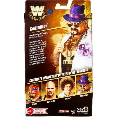 WWE Elite Legends 6'' Godfather Action Figure & Accessories Series 26
