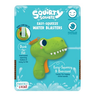 Chuckle & Roar Squirty Squirts Dino & Shark Water Blasters - 2pk