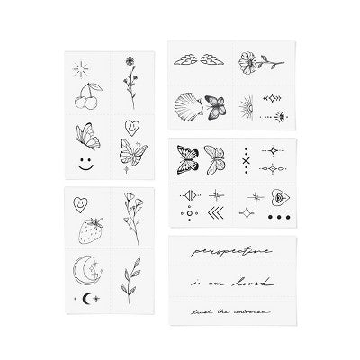 INKED By Dani Deluxe Gift Set Temporary Tattoo Gift Set - 2Pk