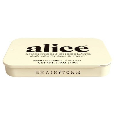 Alice Mushrooms Brainstorm Mushroom Dietary Supplement Chocolates - 8ct
