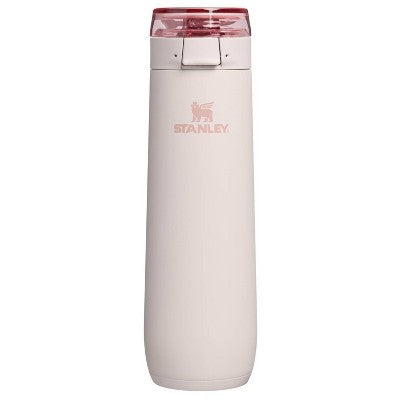 Stanley 20fl oz Stainless Steel Flowstate Spring Bottle - Rose Quartz