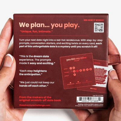 The Adventure Challenge Date Night Experience Couples Game