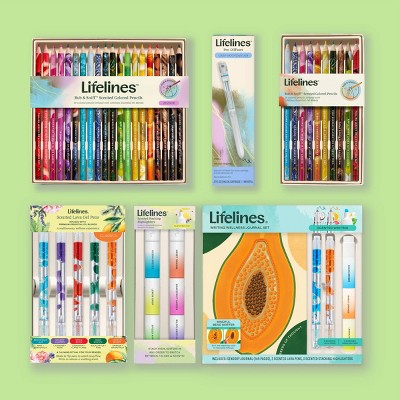 Lifelines Writing Bundle 2x Lava Pen/Papaya/Highlighter