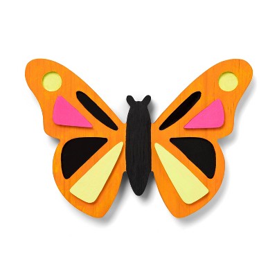 Freestanding Wood Butterfly - Mondo Llama