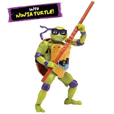 Teenage Mutant Ninja Turtles Donatello Pet to Ninja Action Figure