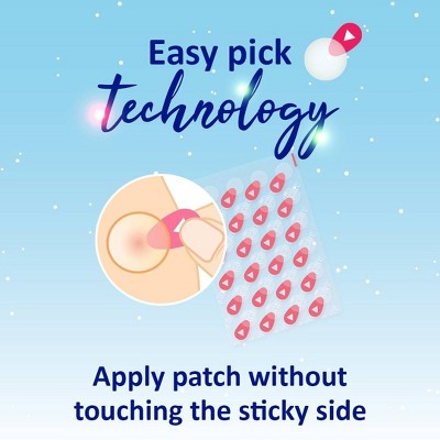 Nexcare Holiday Thin and Transparent Acne Patches - 30ct