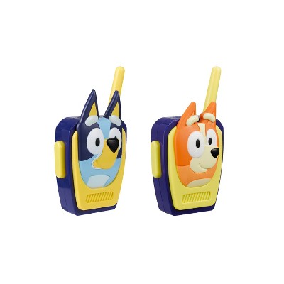 Bluey Walkie Talkies: Toy Spy Gear for Creativity, Bluey License, Plastic Material