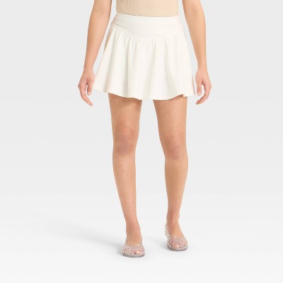 Girls' Tennis Skort - art class White M