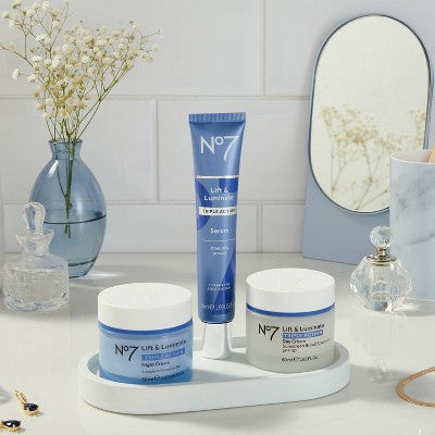 No7 Lift & Luminate Triple Action Night Cream - 1.69 fl oz