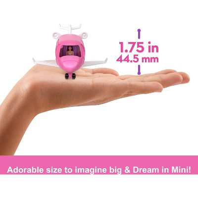 Barbie Mini BarbieLand Doll & Vehicle Set with 1.5" Doll & Dreamplane - 3pc
