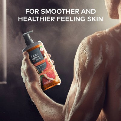Dove Men+Care Body Wash with Plant-Based Moisturizers - Blood Orange & Sage - 26 fl oz
