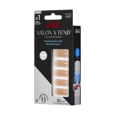 KISS Products Salon X-tend Fake Nails - Green Apple - 34ct
