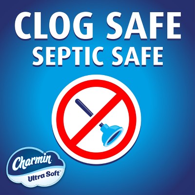 Charmin Ultra Soft Bath Septic-Safe Toilet Paper - 6 Mega XXL Rolls