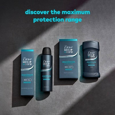 Dove Men+Care Maximum Protection 96-Hour Antiperspirant Stick - Ocean Breeze - 2.6oz: Under Arm, Paraben-Free, Solid