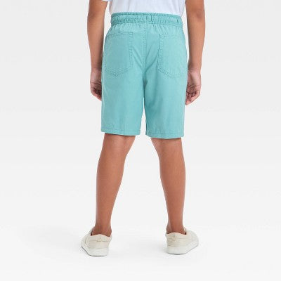 Boys' Playwear 'At the Knee' Pull-On Shorts - Cat & Jack Green S