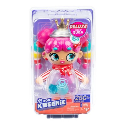 XOX Kweenie Candy Deluxe Figure: Articulated Plastic Miniature with Collectible Card