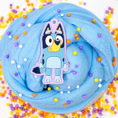 Bluey Slimygloop Scented Slime Dome Jar - Blue: Sensory Development Toy, 8 oz, For Kids