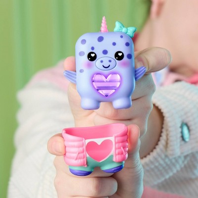 Hasbro Nano-Mals Blubby the Narwhal Electronic Fidget Pet