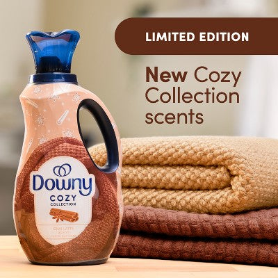 Downy Cozy Liquid Fabric Softener - Chai Latte - 38oz