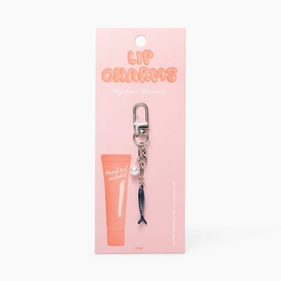 Studio Artifact Lip Charm Keychain Accessory - Fish: Zinc Alloy Material, Beauty Tool Set