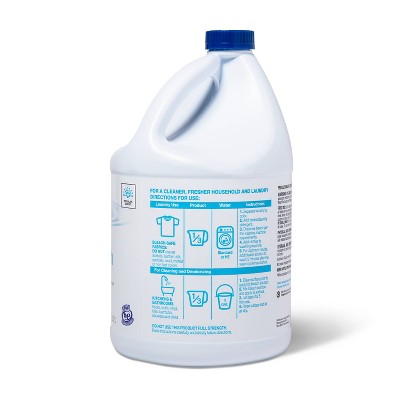 Low Splash Regular Bleach - 121oz - up&up
