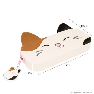 Cam Squishmallows Silicone Pencil Pouch with Charm Pull